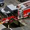 Chicago Firetruck Stuck Following Garage Collapse