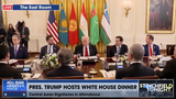 TRUMP HOSTS WHITE HOUSE DINNER