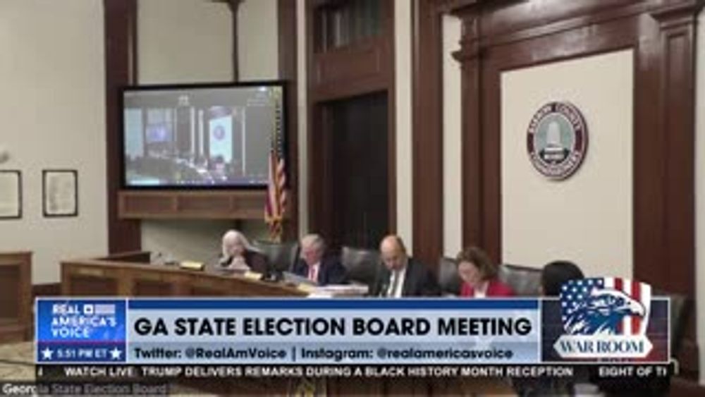 GA STATE ELECTION BOARD MEETING