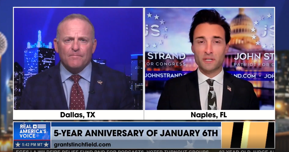 JOHN STRAND ON J6 AND RUN FOR CONGRESS