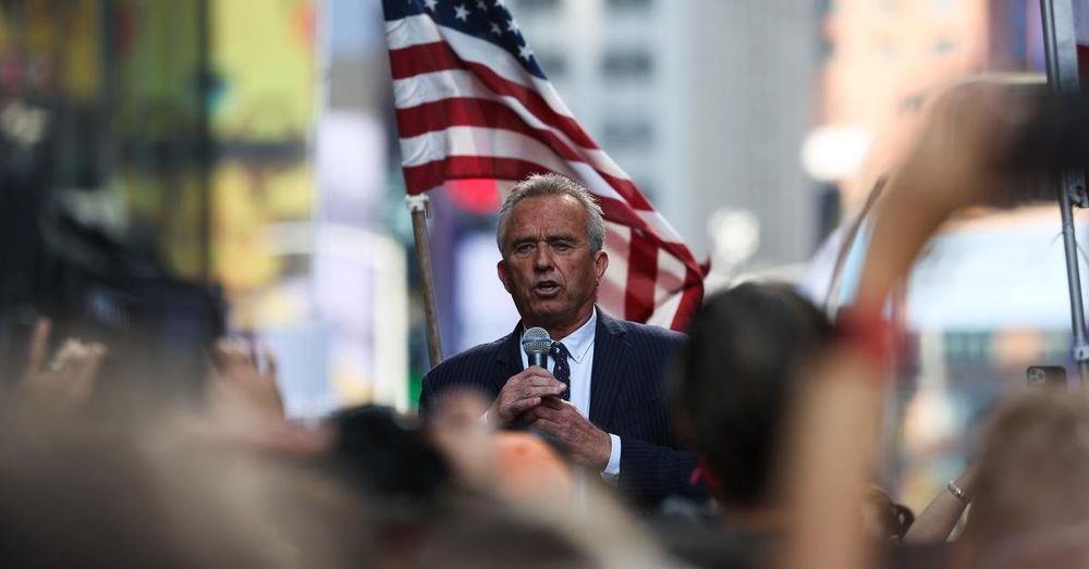 RFK Jr. took Mother's Day dip in DC's Rock Creek with grandkids amid high bacteria warnings