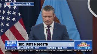SEC. HEGSETH: IRAN GOT 'DEATH FROM AMERICA'