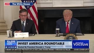 SPEAKER JOHNSON ON TRUMP ACCOUNTS AND THE BBB