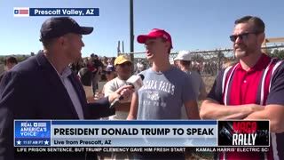 THE BORDER IS THE BIGGEST CONCERN FOR THIS YOUNG TRUMP SUPPORTER