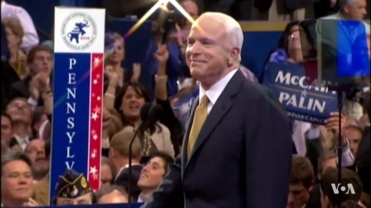 Thousands Pay Respects to Senator John McCain at the US Capitol