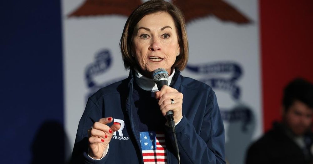 Kim Reynolds announces plans to create a statewide DOGE in Iowa