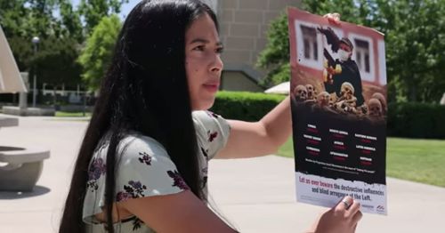 Public college officials that banned anticommunist, pro-life flyers sued for personal liability