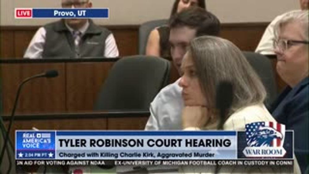 TYLER ROBINSON MAKES FIRST IN-COURT APPEARANCE