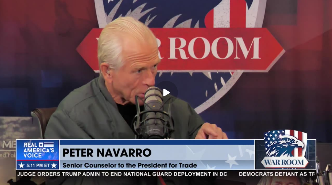 NAVARRO TALKS AFFORDABILITY WITH STEVE BANNON