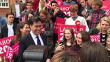 Ed Miliband takes part in a photoshoot in Brighton