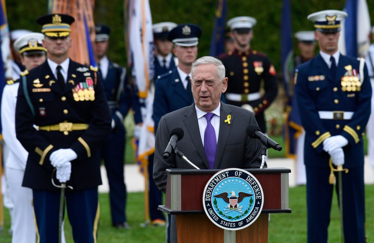 Ex-Pentagon Chief Mattis Says Bitter Politics Threaten US