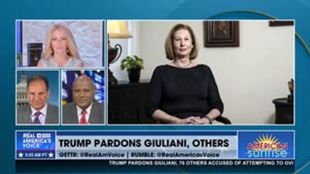 TRUMP PARDONS GIULIANI, MEADOWS & POWELL