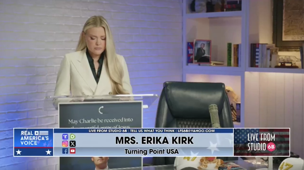 MRS. ERIKA KIRK, CHARLIE KIRK’S WIFE, ADDRESSES THE NATION