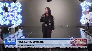 NATASHA OWENS ROCKS CPAC WITH “THE BOSS”