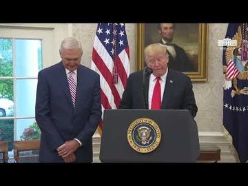 President Trump Presents the Presidential Medal of Freedom to Jerry West