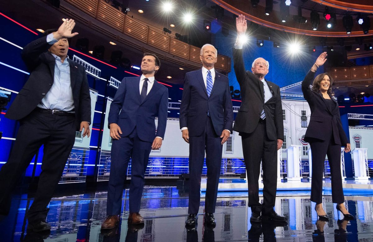 Biden Still Leads Crowded Field of Democrats