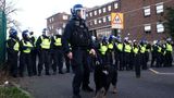 Counter protesters arrested at pro-Palestinian march in London