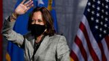 Kamala Harris returns to home state to campaign for California Gov Gavin Newsom ahead of recall vote