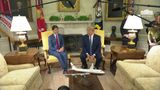 President Trump Participates in a Bilateral Meeting with the Prime Minister of Canada