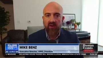 Mike Benz Reacts to Man Who Set Himself On Fire Outside Trump Courthouse in NYC