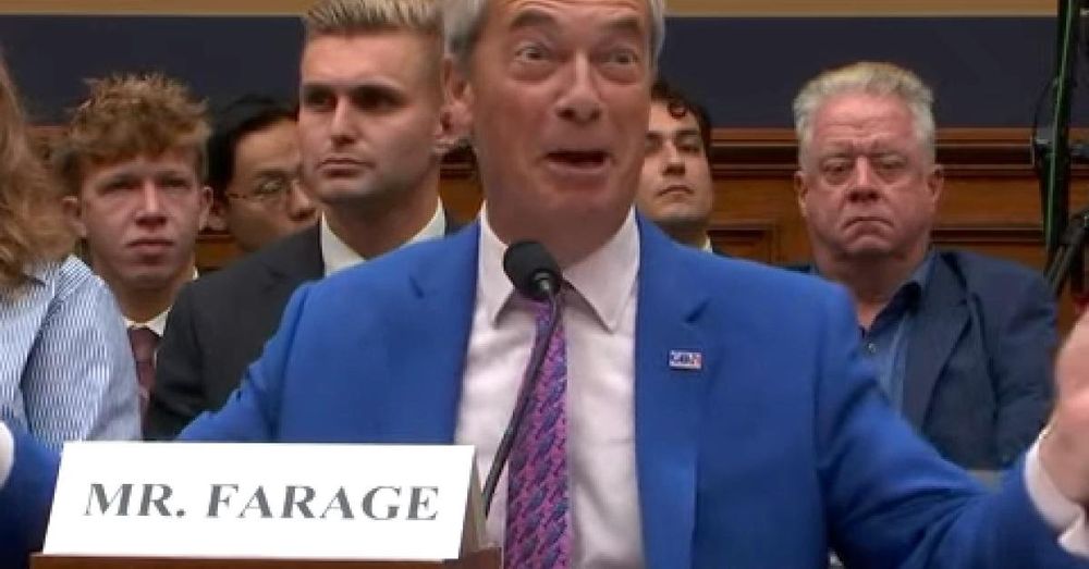 Farage warns Americans coming to U.K. could be arrested for speech like anti-transgender comedian's
