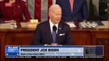 Watch as Pres. Joe Biden fumbles words and then tries to catch up with the teleprompter.