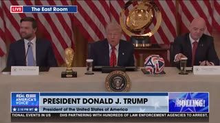 TRUMP PARTICIPATES IN FIFA TASK FORCE MEETING