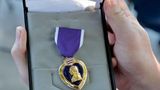 Veteran presents Trump with his Purple Heart for injuries on campaign