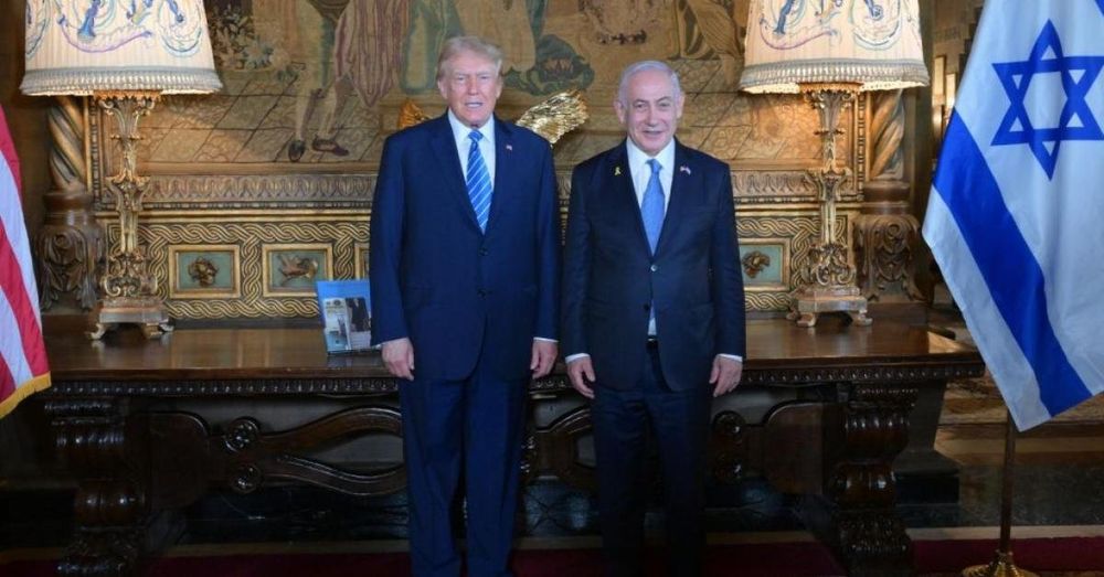 Netanyahu meets Trump at Mar-a-Lago