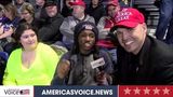 Trump Des Moines Rally BEN INSIDE WITH AFRICAN AMERICAN TEEN FREE THINKER
