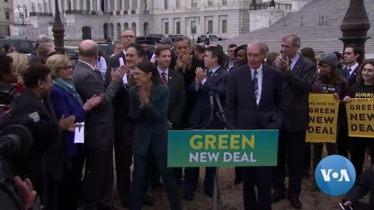 US Senate to Consider ‘Green New Deal’