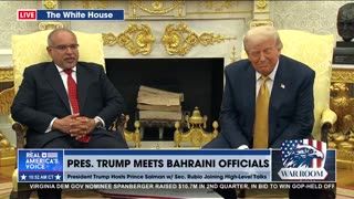 POTUS MEETS WITH BAHRAINI OFFICIALS: "THESE ARE NOT FAKE DEALS"