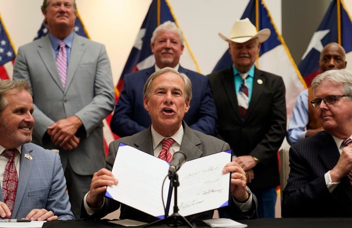 Texas Governor Signs New Republican Voting Restrictions into Law