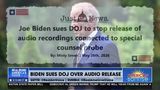BIDEN SUES TO BLOCK SPECIAL COUNSEL AUDIO