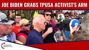 Rush Limbaugh Discusses Joe Biden Grabbing TPUSA Activist’s Arm