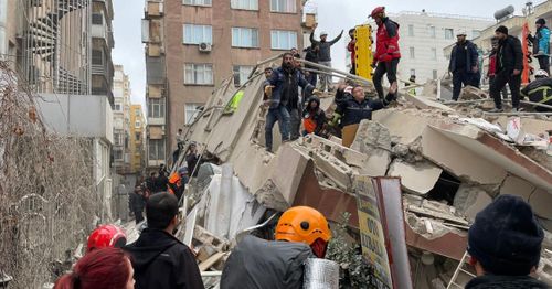 More than 560 people dead after 7.8 magnitude earthquake rocks Turkey, Syria