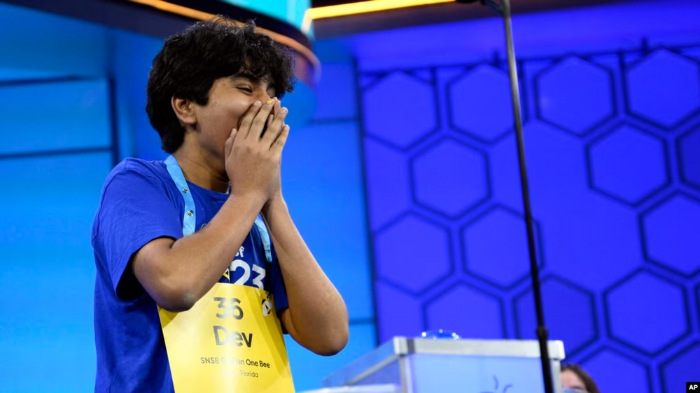 Dev Shah Wins the Scripps National Spelling Bee on the Word 'Psammophile'