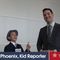 Cabot Phillips with Campus Reform and Phoenix Kid Reporter