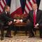 President Trump Participates in an Expanded Meeting with President Emmanuel Macron of France