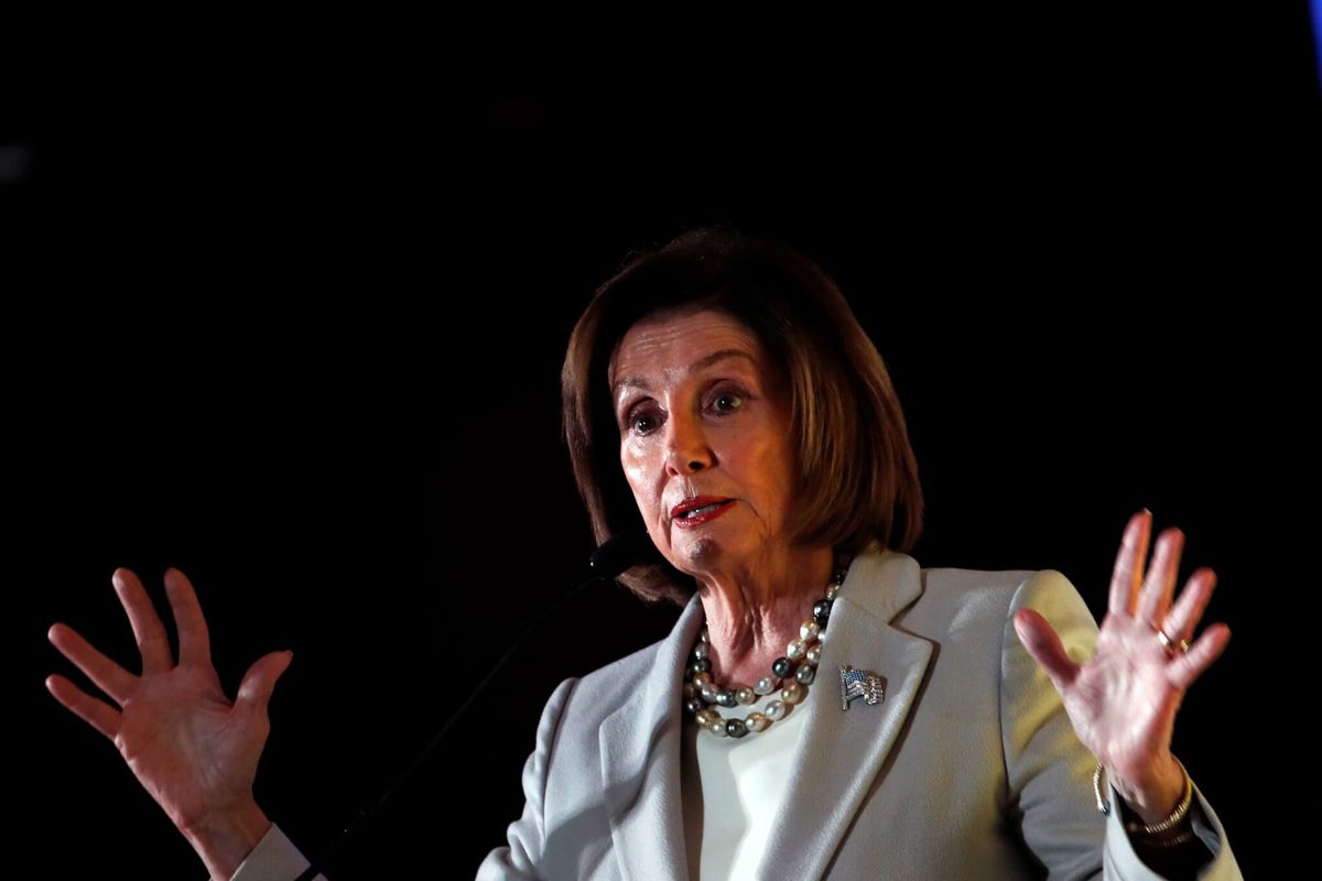 Pelosi in Jordan for ‘Vital Discussions’ Amid Syria Crisis