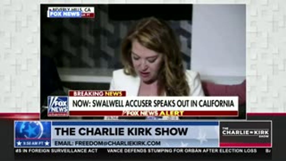 BREAKING NOW: WOMAN ACCUSES SWALWELL OF R@PE