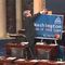 Sen. Tom Coburn cuts up giant credit card on the Senate floor