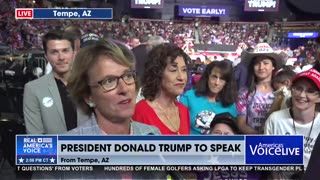 TRUMP IS TURNING AZ RED