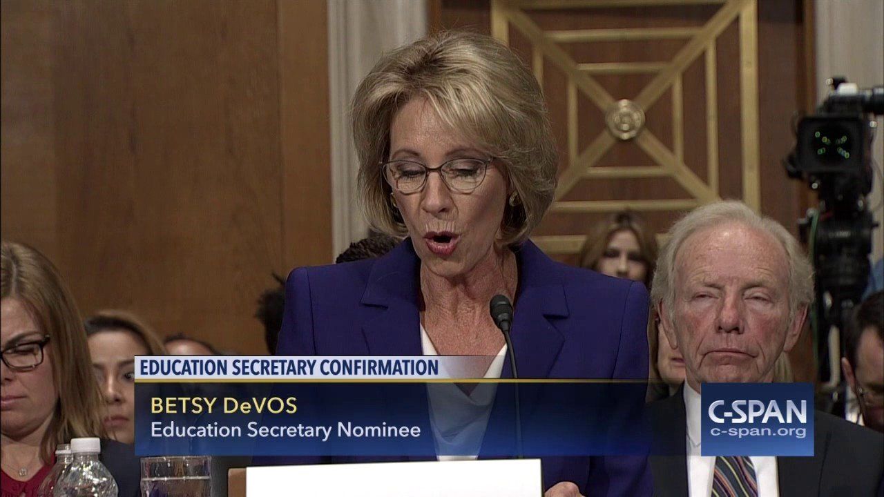 Secretary of Education Nominee Betsy DeVos Opening Statement (C-SPAN)