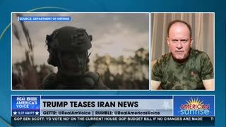 TRUMP TEASES IRAN NEWS