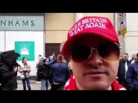 lexit, Britts chanting we want Trump :] Maga baby world wide