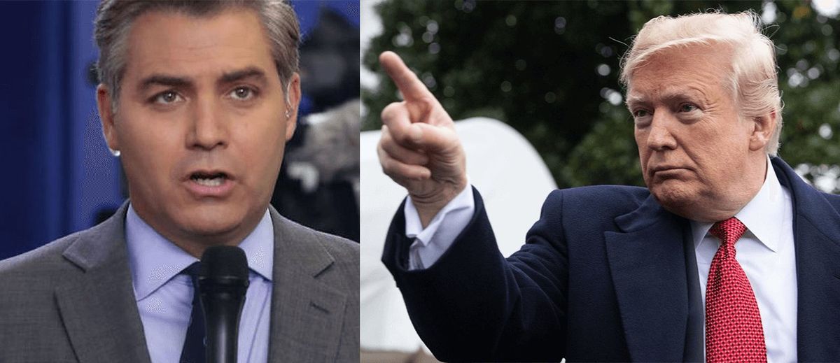 Trump Smacks Down Acosta As CNN Retreats From Acosta’s Russia Reporting