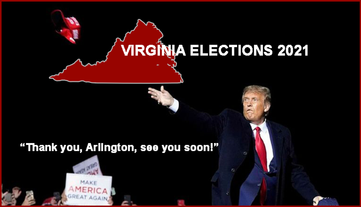 Trump tease of Virginia rally temporarily rocks closely watched deadlocked governor’s race