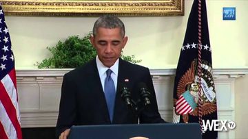 Obama speaks on new hostage policy