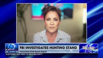 FBI INVESTIGATING HUNTING STAND IN DIRECT LINE OF SIGHT OF AF1